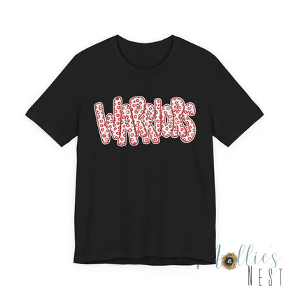 Westside Warriors Leopard Stacked Print T-Shirt - ADULT