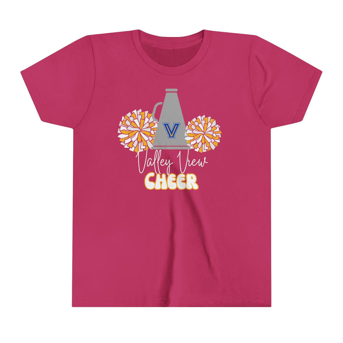 Valley View Cheer. YOUTH. Short Sleeve Tee