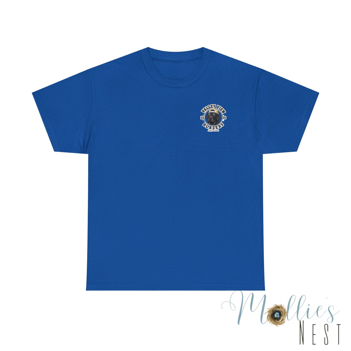 Valley View Blazers. Black Lab 2026 T‑Shirt — Dog Logo Tee