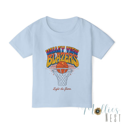 Toddler. Retro Valley View Basketball
