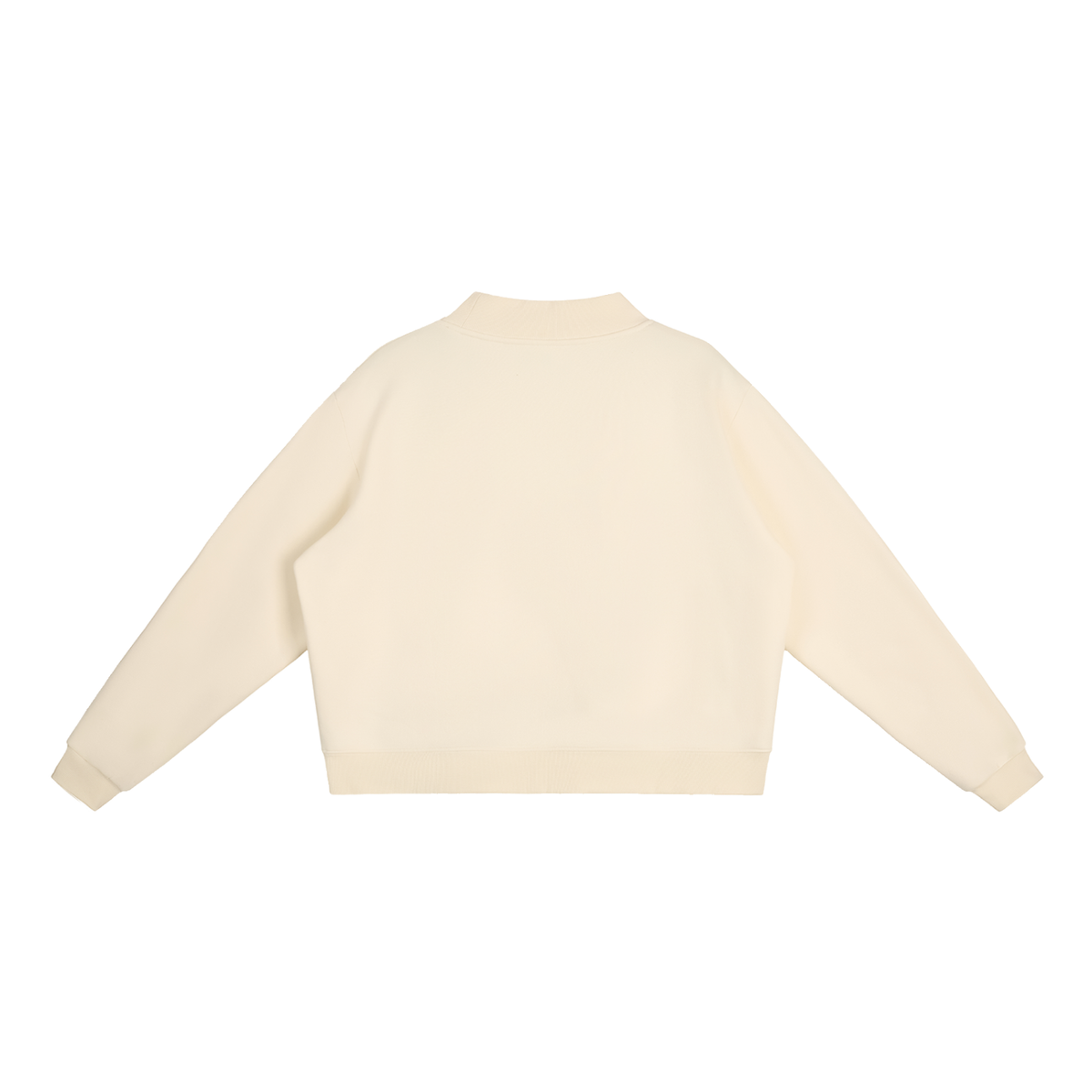 Essential Fleece Mock-Neck Crew Sweatshirt - Tigers