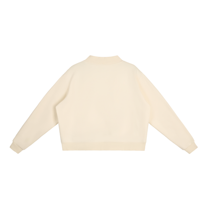 Essential Fleece Mock-Neck Crew Sweatshirt - Tigers