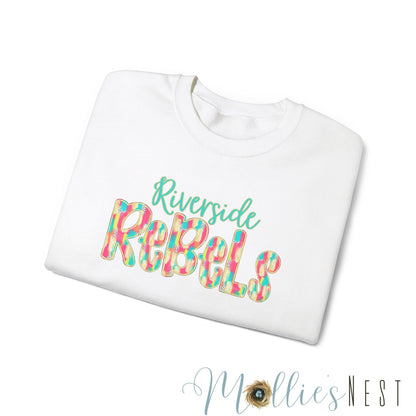 Unisex Heavy Blend™ Crewneck Sweatshirt. Riverside Rebels