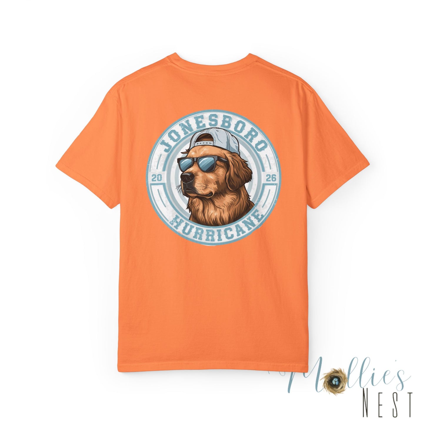T-Shirt — Jonesboro Hurricane Golden Retriever Logo Tee