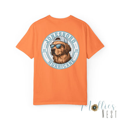 T-Shirt — Jonesboro Hurricane Golden Retriever Logo Tee