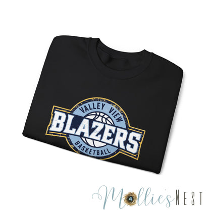 Unisex Heavy Blend™ Crewneck Sweatshirt. Valley View Blazers Basketball