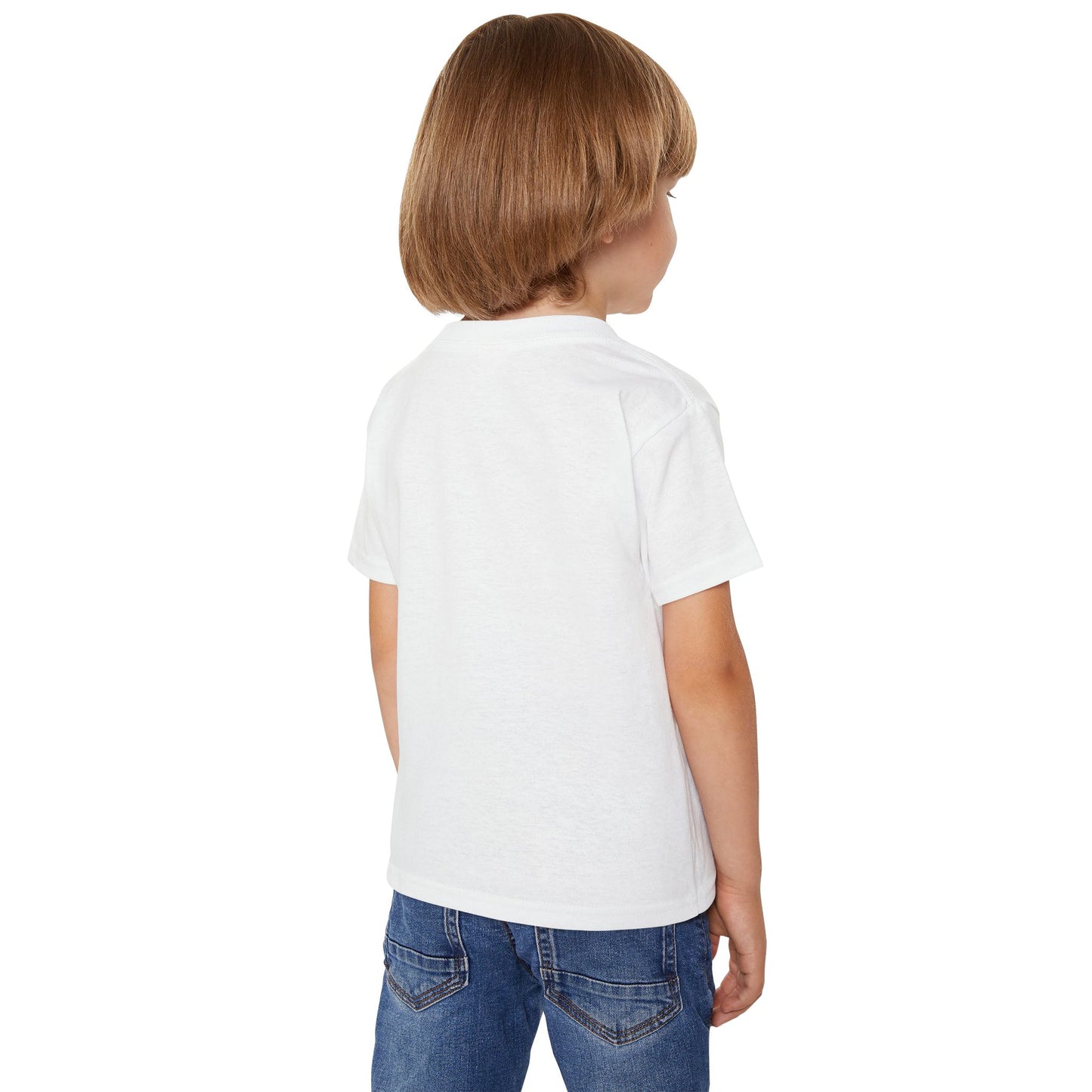 Toddler Baseball Tee — "Blazer Baseball" Team Gear (Blue Helmet, Glove & Bat). Valley View Baseball