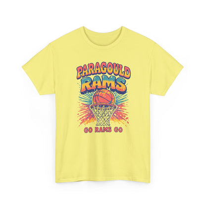 Paragould Rams. Retro Basketball Shirt. ADULT Sizes