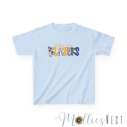 Valley View Blazers. Shirt YOUTH