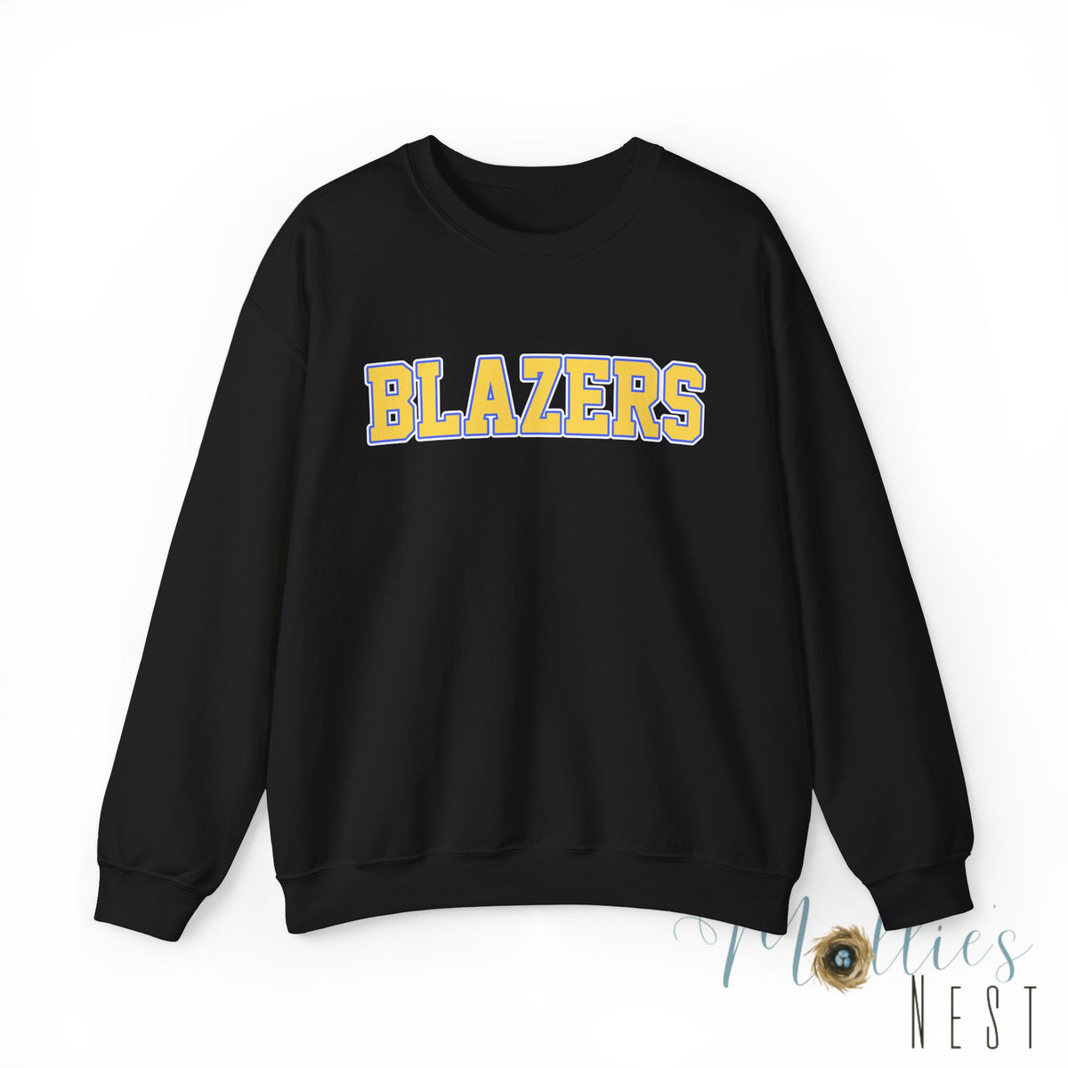 ADULT.  Blazers Classic. Spirit Crewneck Sweatshirt