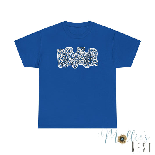 Adult Reveur T-Shirt — Stacked Leopard Print Graphic Tee