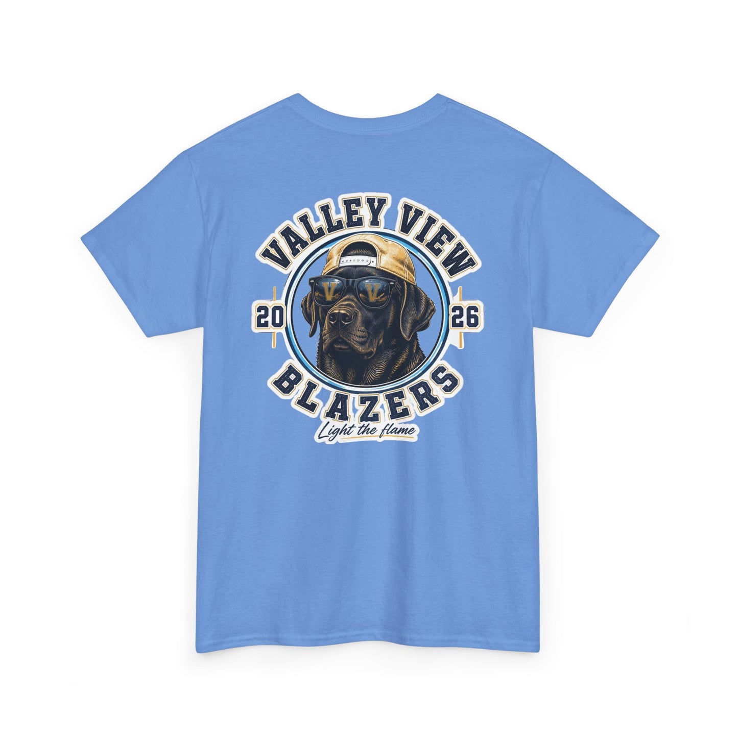 Valley View Blazers. Black Lab 2026 T‑Shirt — Dog Logo Tee