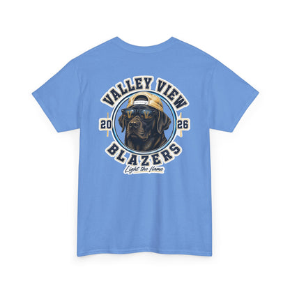 Valley View Blazers. Black Lab 2026 T‑Shirt — Dog Logo Tee