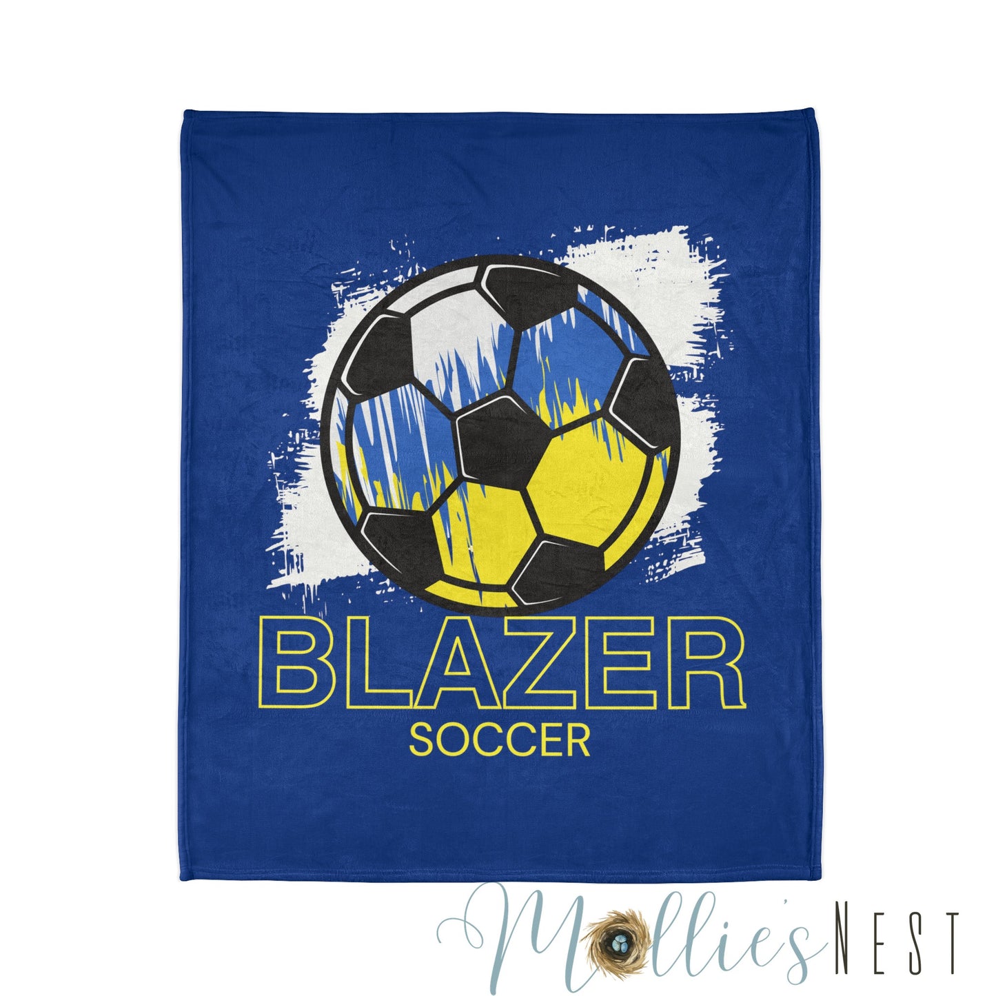 Blazer. Soccer Soft Polyester Blanket