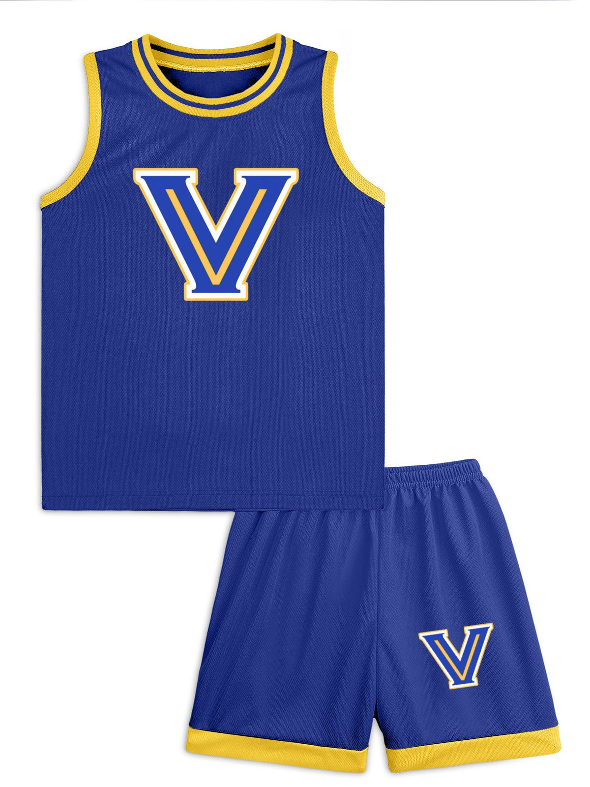 HANES.11 Blazers Children's Basketball Jersey Set(Dual-sided Printing)