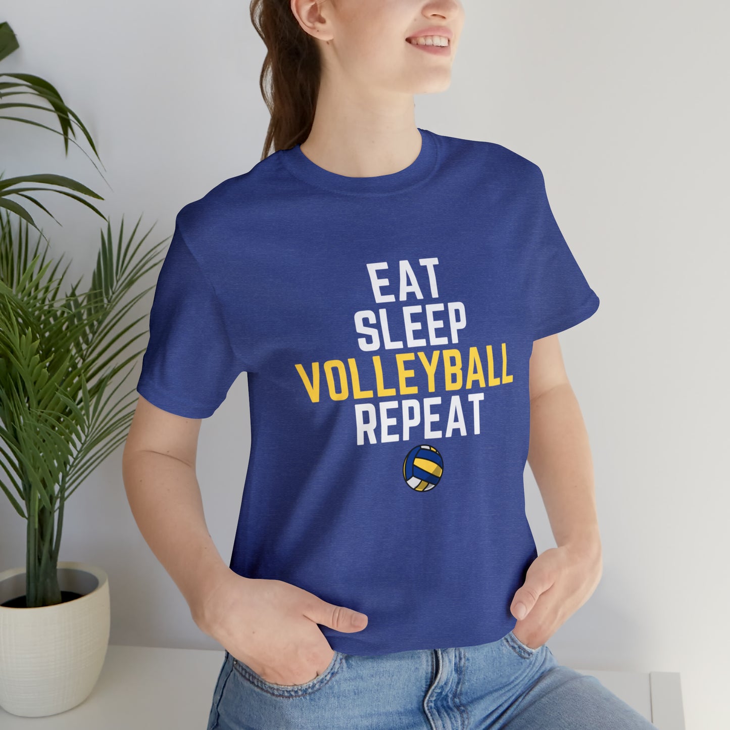 Volleyball Jersey Short Sleeve Tee