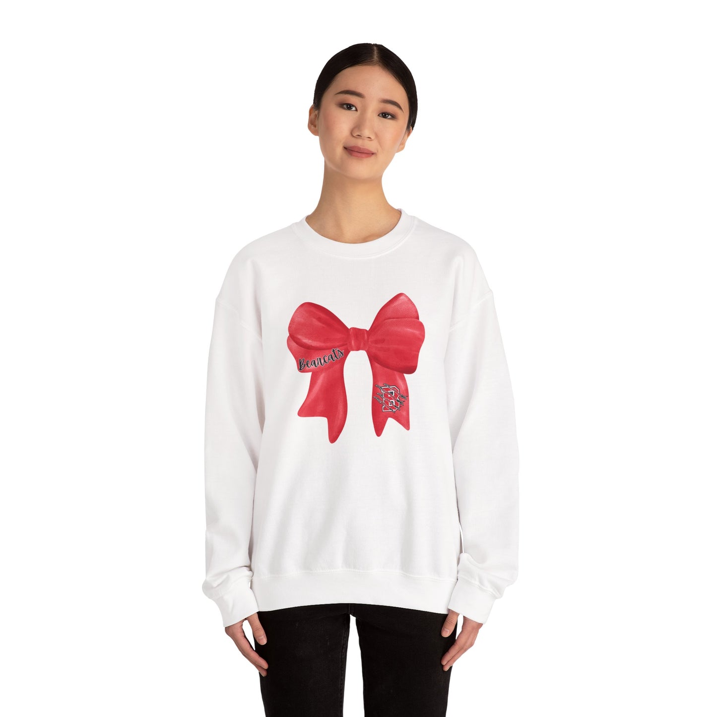 ADULT. Brookland Bearcat Bow Sweatshirt