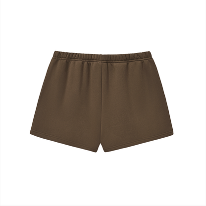 Fleece Drawstring Sweatshorts - Mock Neck Match*