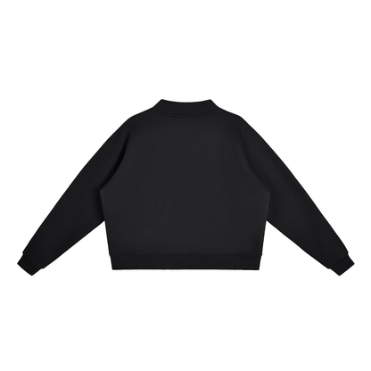 Essential Fleece Mock-Neck Crew Sweatshirt. PANTHERS