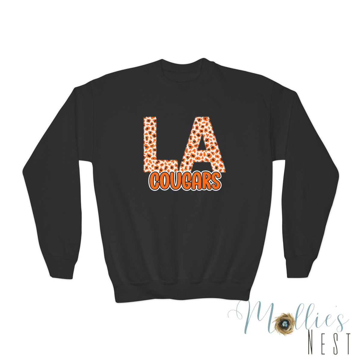 YOUTH. Lee Academy Cougars Crewneck Sweatshirt