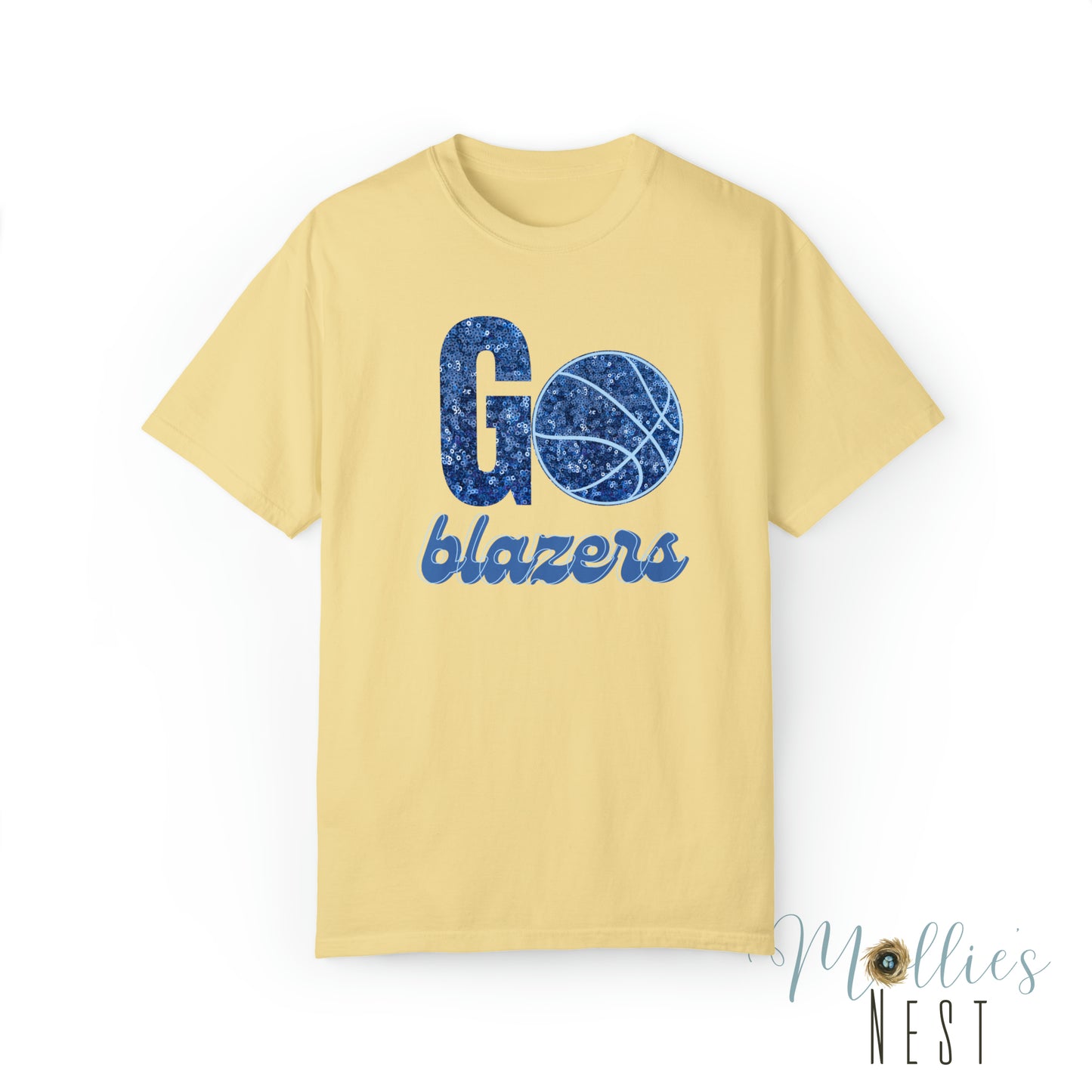 Blazers Bball Comfort Colors Garment-Dyed T-shirt