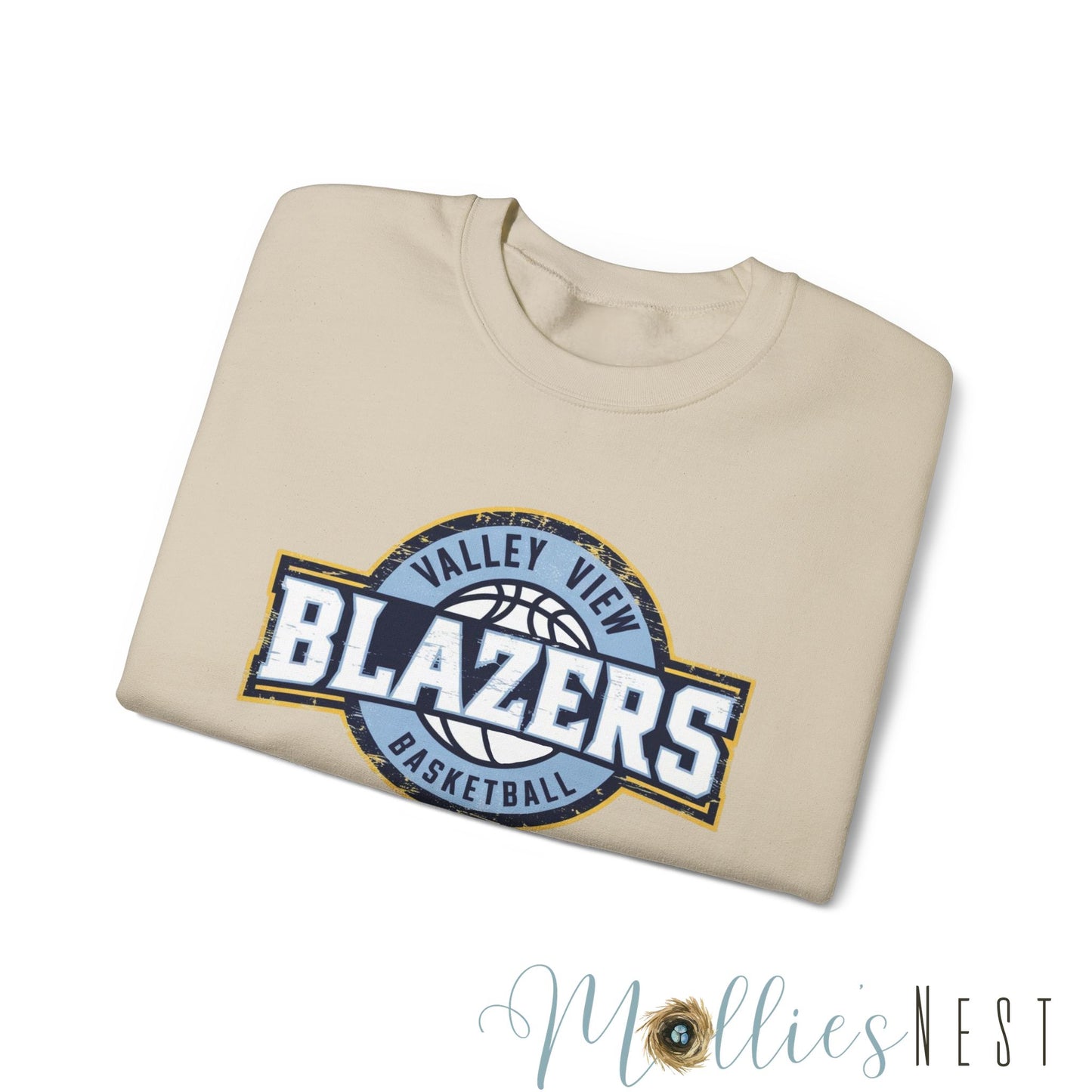 Unisex Heavy Blend™ Crewneck Sweatshirt. Valley View Blazers Basketball