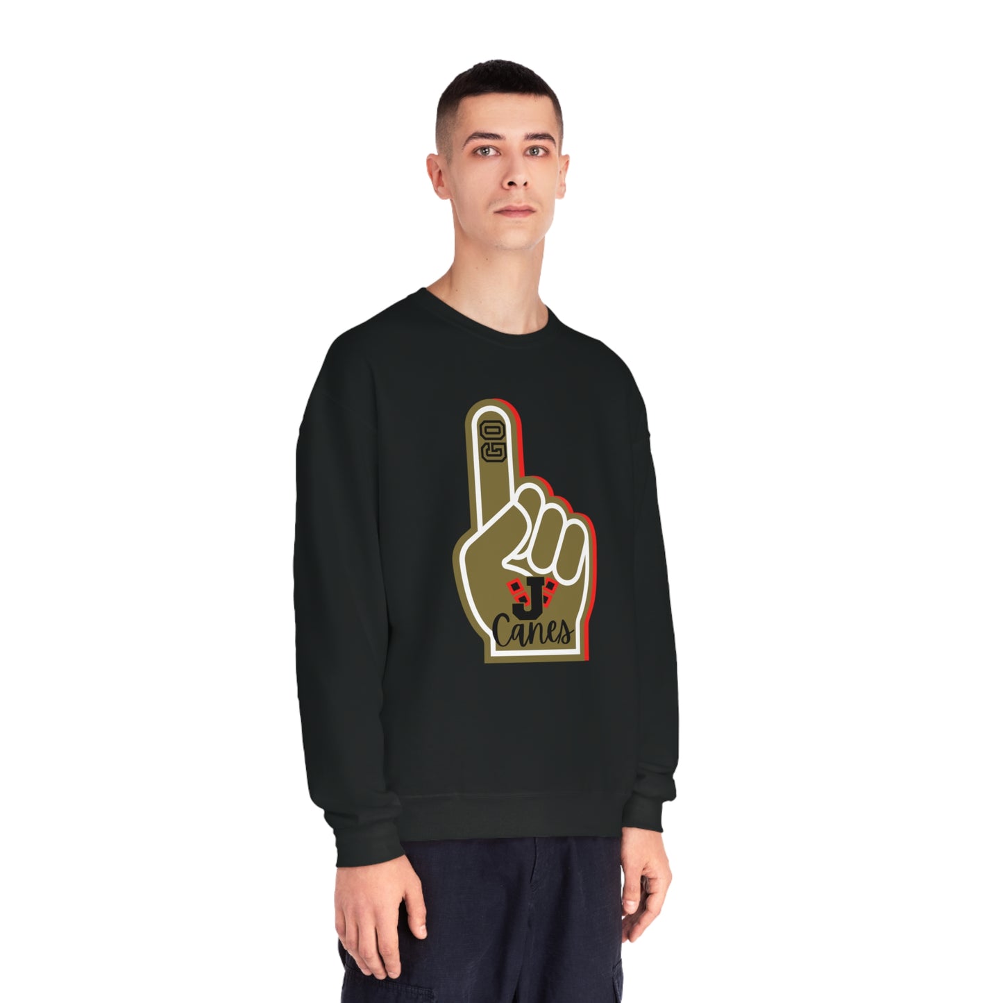 Jonesboro Foam Finger Unisex NuBlend® Crewneck Sweatshirt