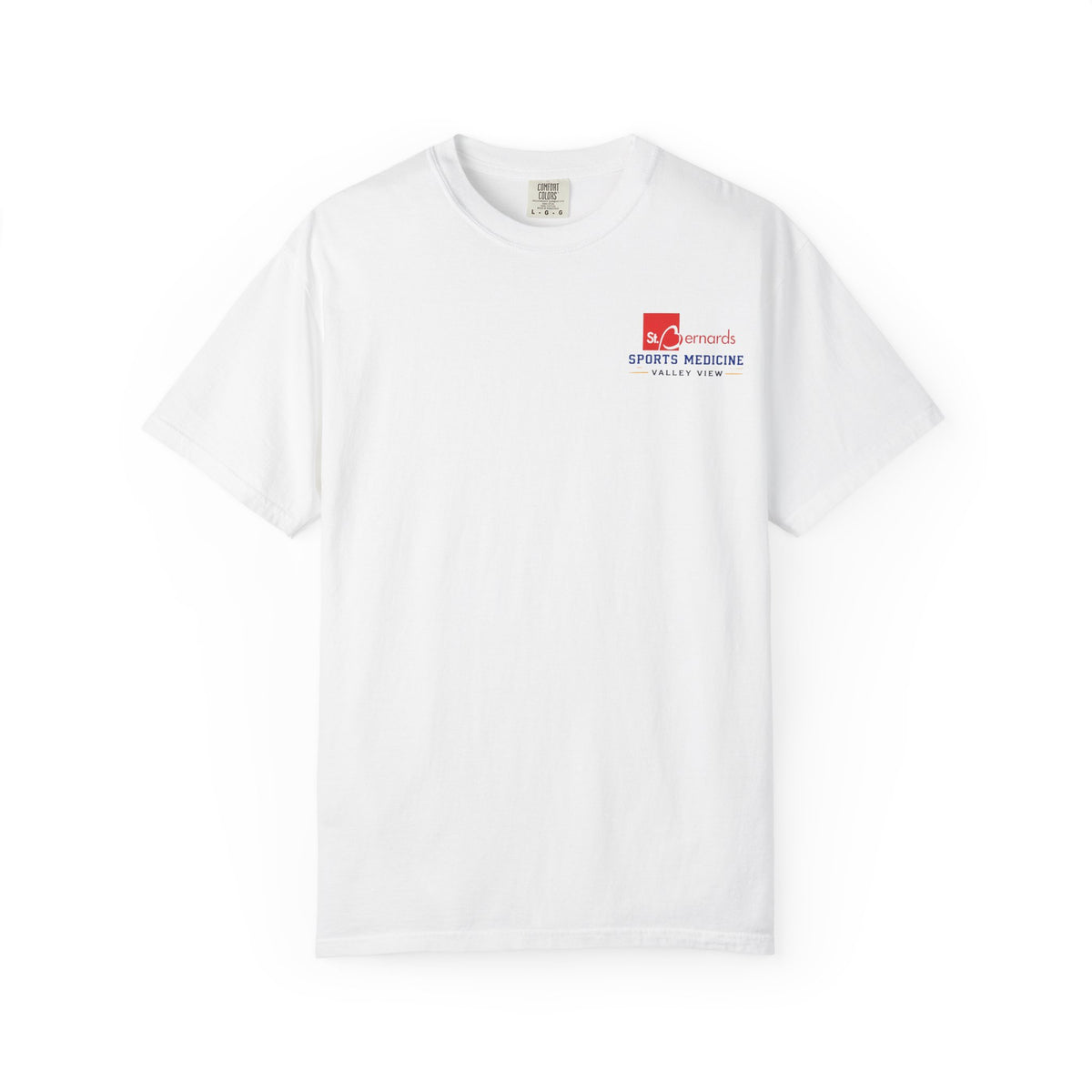 St. Bernards Sports Medicine T-Shirt. Comfort Colors
