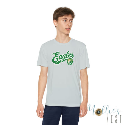 GCT Eagles Youth Drifit — Script Logo Team Shirt