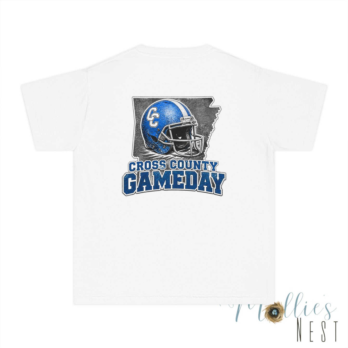 Youth Cross County Gameday Football Helmet Graphic