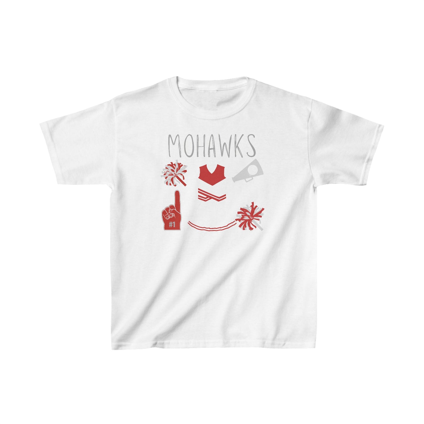 Mohawks. Cheer Kids Heavy Cotton™ Tee