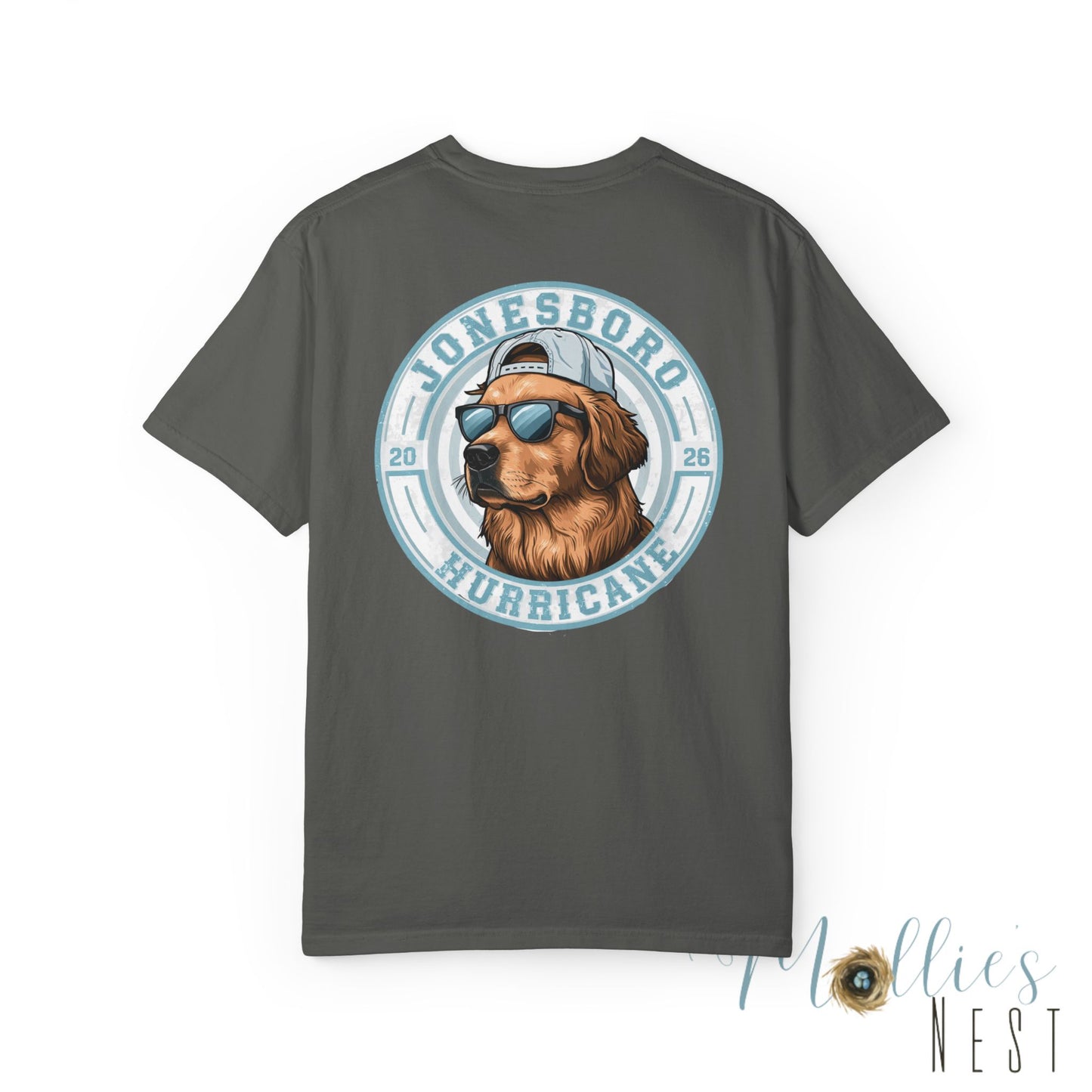 T-Shirt — Jonesboro Hurricane Golden Retriever Logo Tee