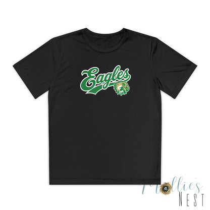 GCT Eagles Youth Drifit — Script Logo Team Shirt