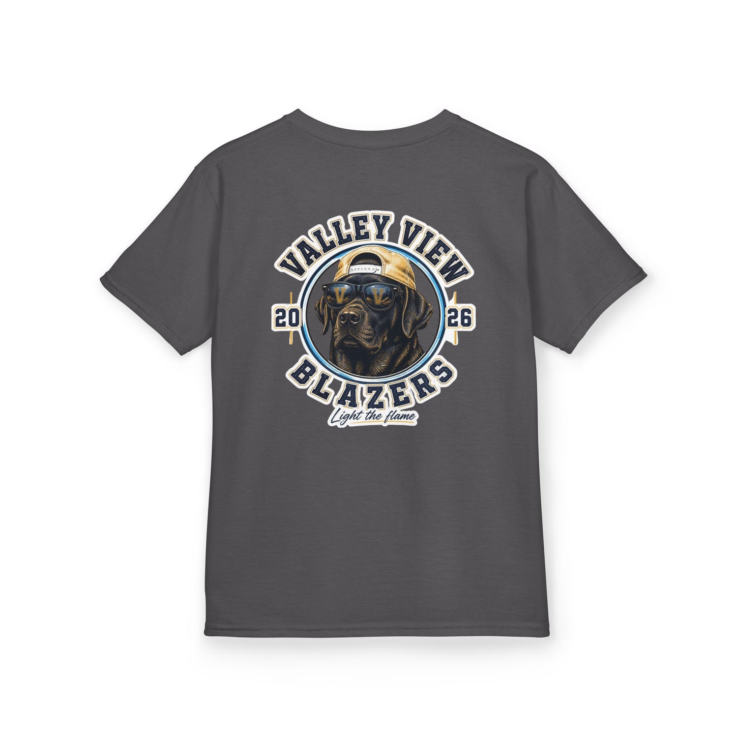 YOUTH.  Valley View Blazers Black Lab 2026 T-Shirt — Vintage Tee (2026)