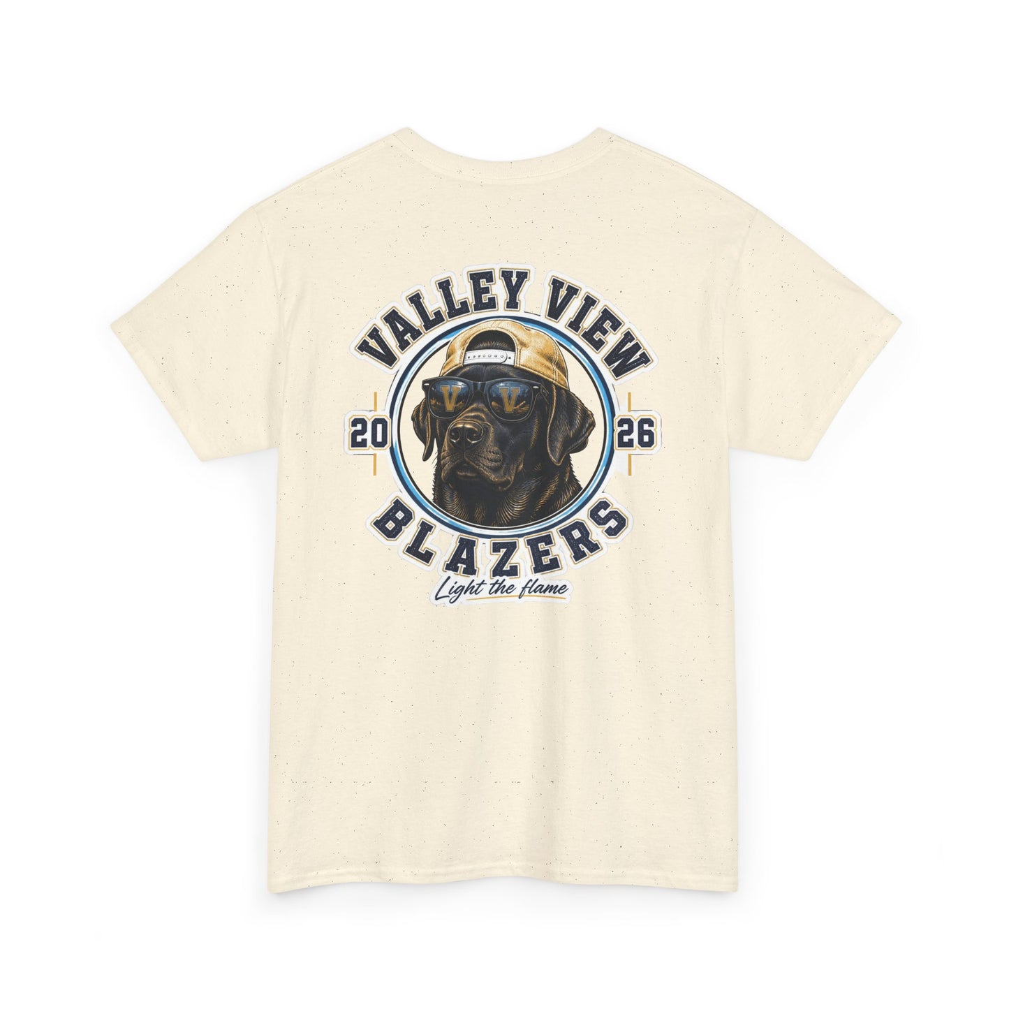 Valley View Blazers. Black Lab 2026 T‑Shirt — Dog Logo Tee