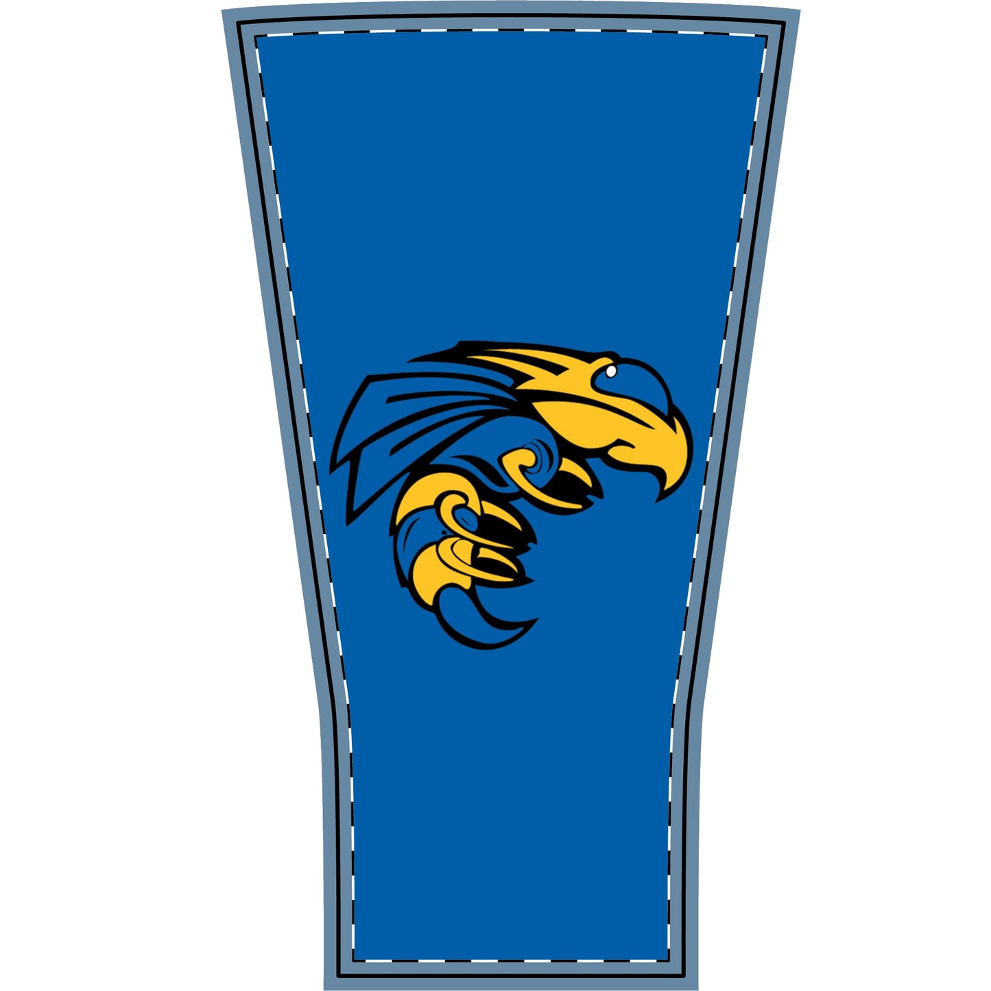 Blue Sheridan Yellowjackets Logo Arm Sleeve — Compression Sports Sleeve for Athletes & Fans