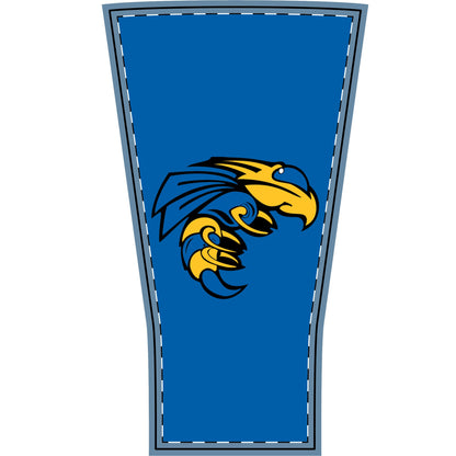 Blue Sheridan Yellowjackets Logo Arm Sleeve — Compression Sports Sleeve for Athletes & Fans
