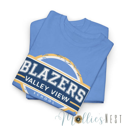 Unisex Heavy Cotton Tee. Valley View Blazers