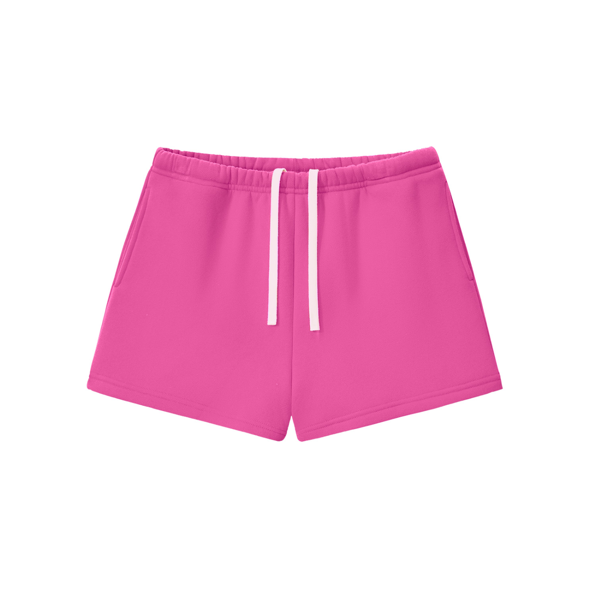 Fleece Drawstring Sweatshorts - Mock Neck Match*