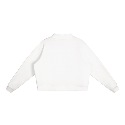 Essential Fleece Mock-Neck Crew Sweatshirt - Brookland Bearcats