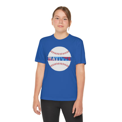 Natives baseball Youth Competitor Tee