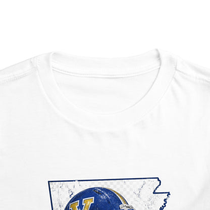 Blazers Gameday Toddler Tee — Valley View Arkansas Football Kids Shirt