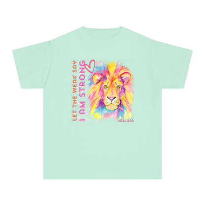 I am Strong. Youth Midweight Tee