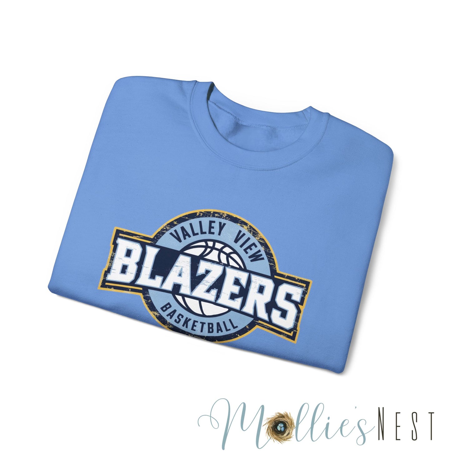 Unisex Heavy Blend™ Crewneck Sweatshirt. Valley View Blazers Basketball