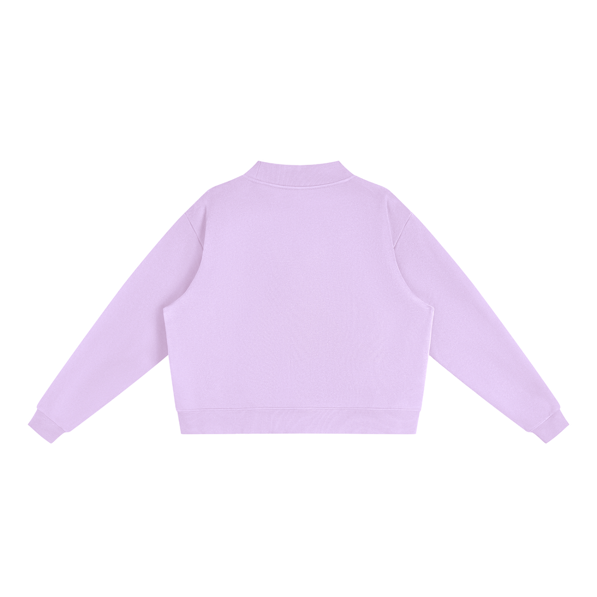 Essential Fleece Mock-Neck Crew Sweatshirt - Valley View Blazers -Neon