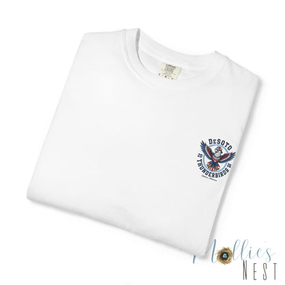 ADULT.  T‑Shirt — DeSoto Thunderbirds Mascot Graphic (2026)