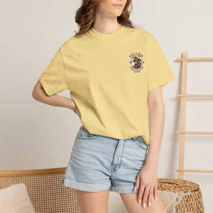 ADULT — Yellow Jackets Mascot 2026 School Spirit Shirt. Comfort Colors