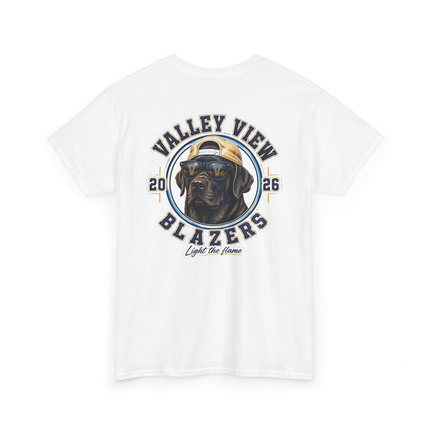Valley View Blazers. Black Lab 2026 T‑Shirt — Dog Logo Tee