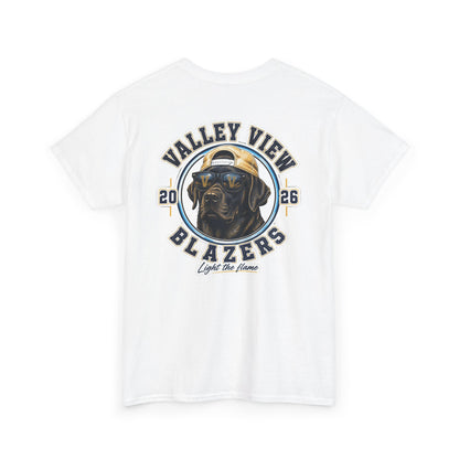 Valley View Blazers. Black Lab 2026 T‑Shirt — Dog Logo Tee