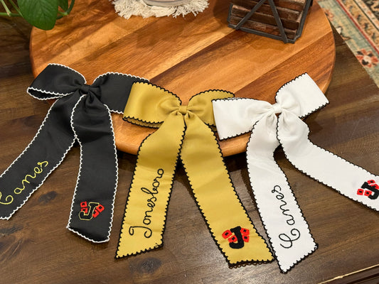 PO8- Jonesboro Embroidered Bow